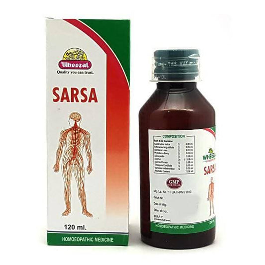 Wheezal Homeopathy Sarsa Syrup - 120 ml