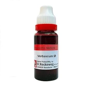 Dr. Reckeweg Verbascum Mother Tincture Q - 20 ml