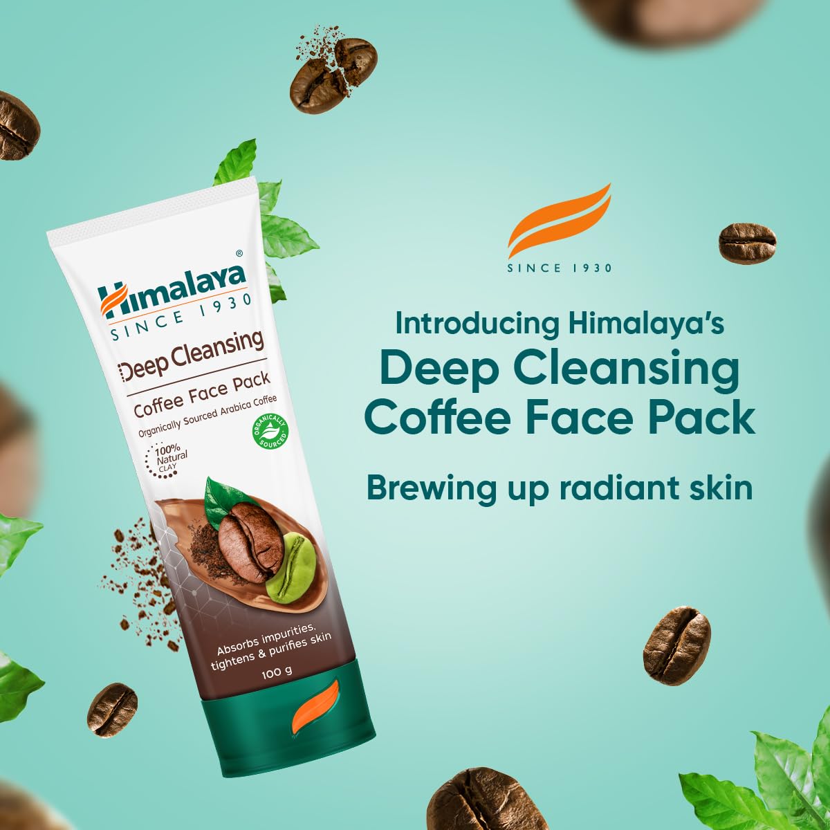 Himalaya Herbals Deep Cleansing Coffee Face Pack - 100 gm