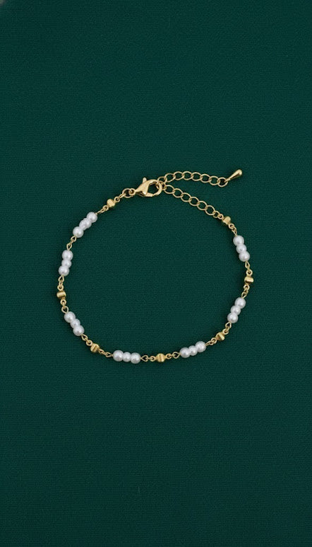Adjustable Rose Gold-Tone Pavé Accent Statement Anklets