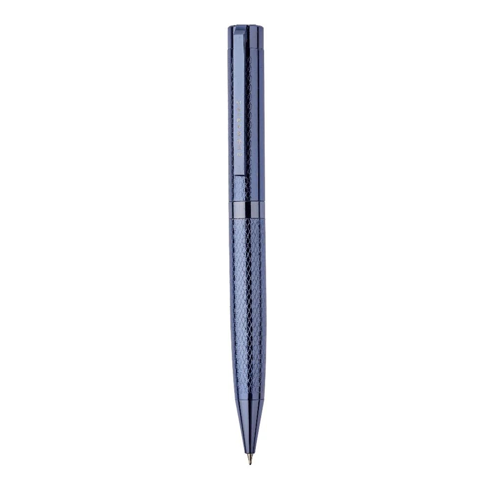 Submarine 1011 Blue Plate Textured Design Premium Ball Pen