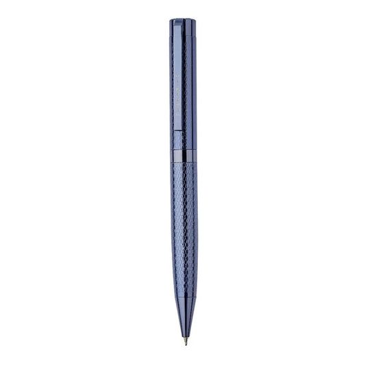 Submarine 1011 Blue Plate Textured Design Premium Ball Pen