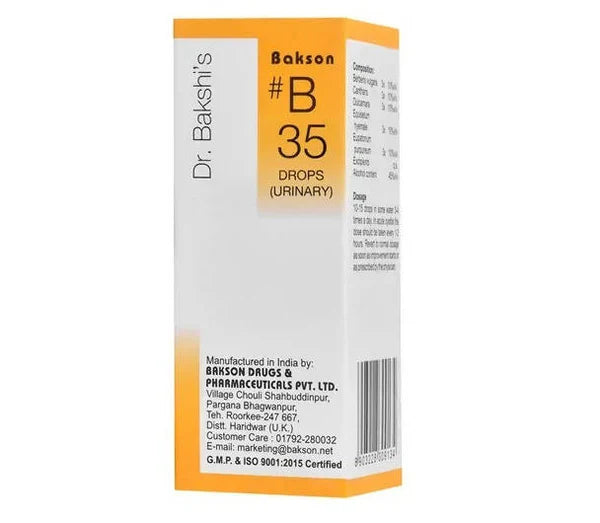 Bakson's Homeopathy B35 Drops - 30 ml