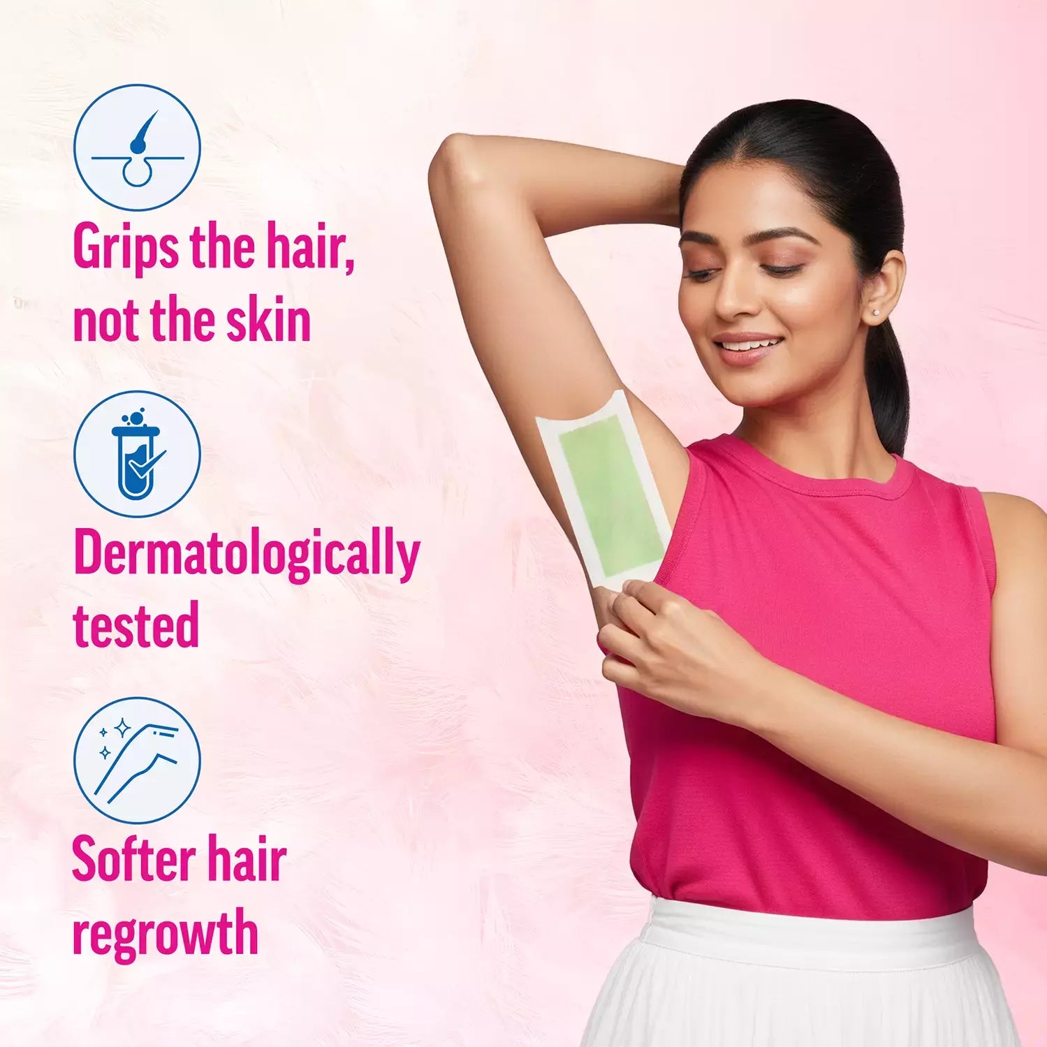 Veet Instant Wax Strips For Dry Skin Box Of 8