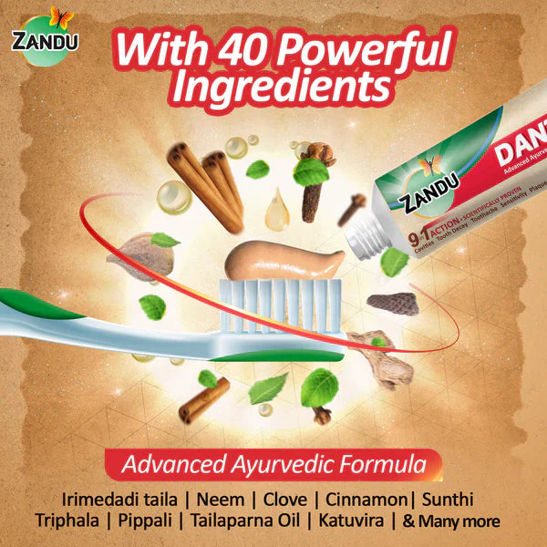 Zandu Dant Veer Toothpaste - 400 gm