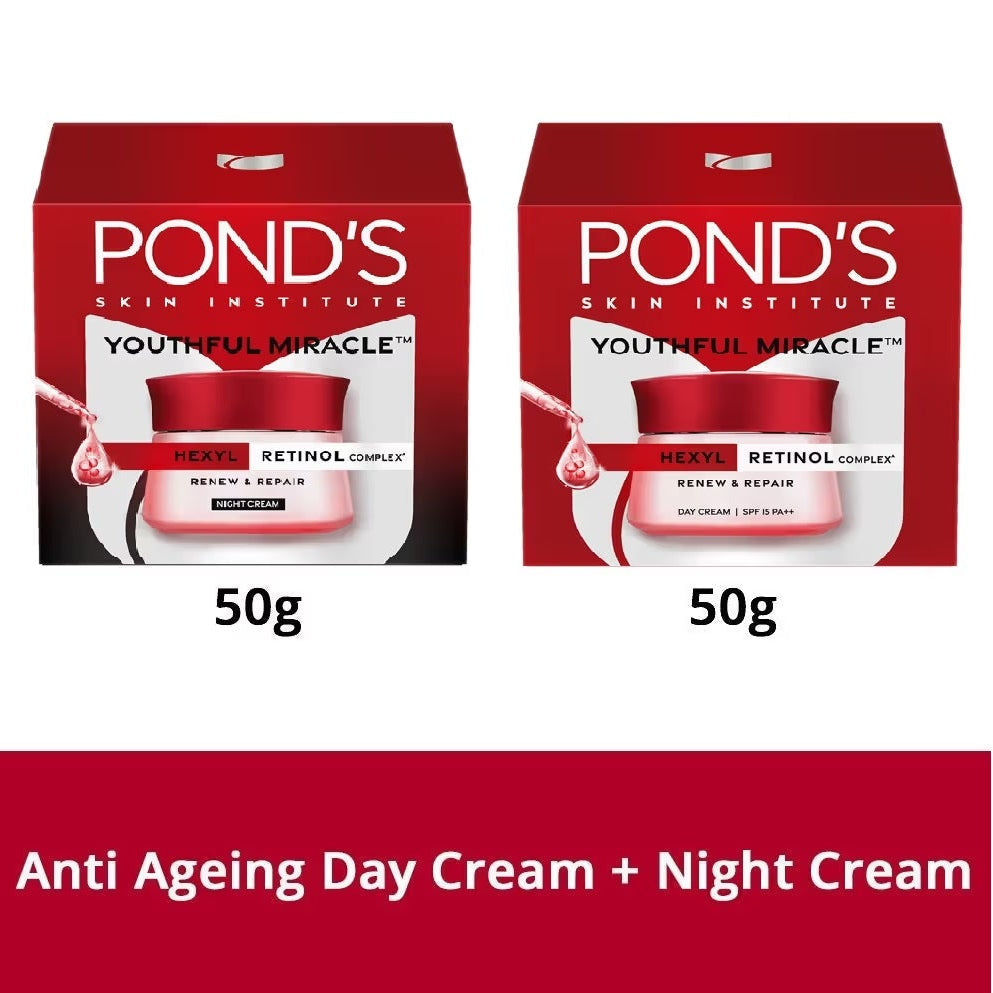 Pond's Age Miracle Combo Pack Day & Night Cream 50 g