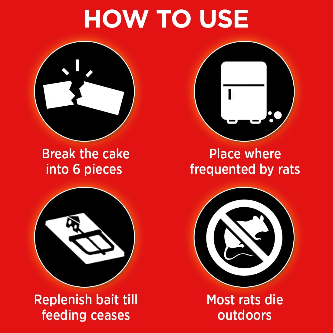 Mortein Powergard Rat Kill Cake, 100 G