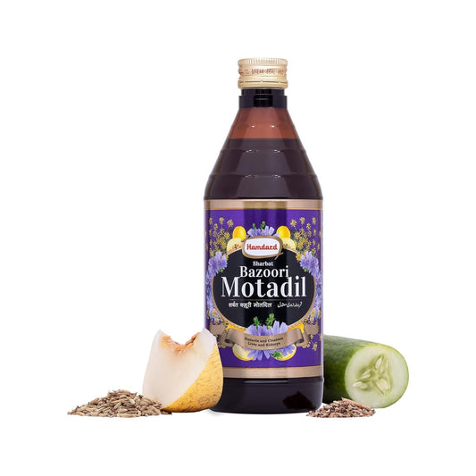 Hamdard Sharbat Bazoori Motadil - 500 ml
