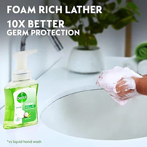 Dettol Aloe Coconut Foaming Handwash, 250 ml