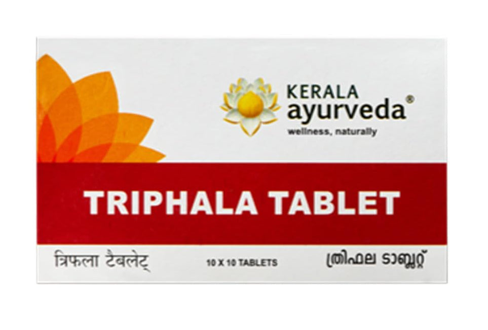Kerala Ayurveda Triphala 100 Tablets - 100 tabs