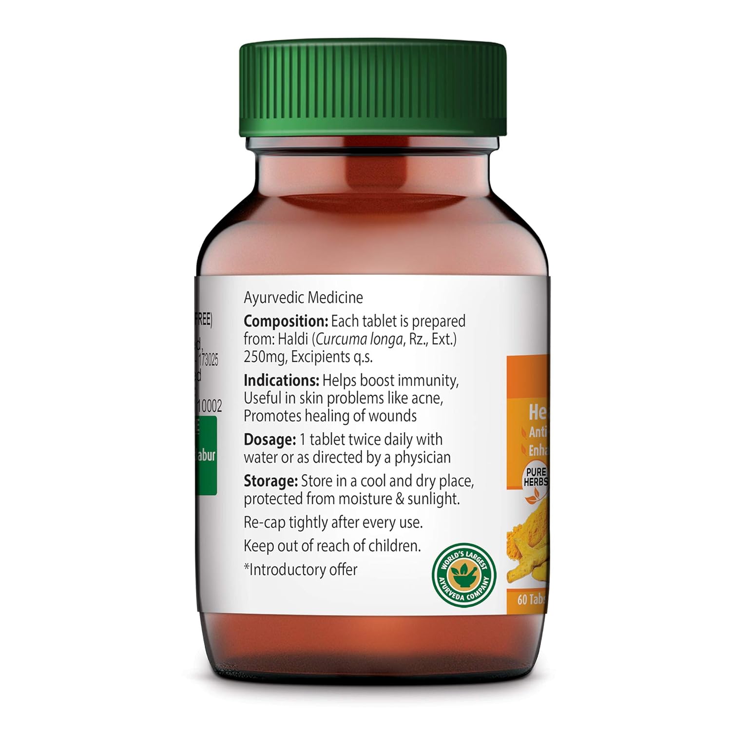 Dabur Haldi Tablets Health Booster - Pack of 1