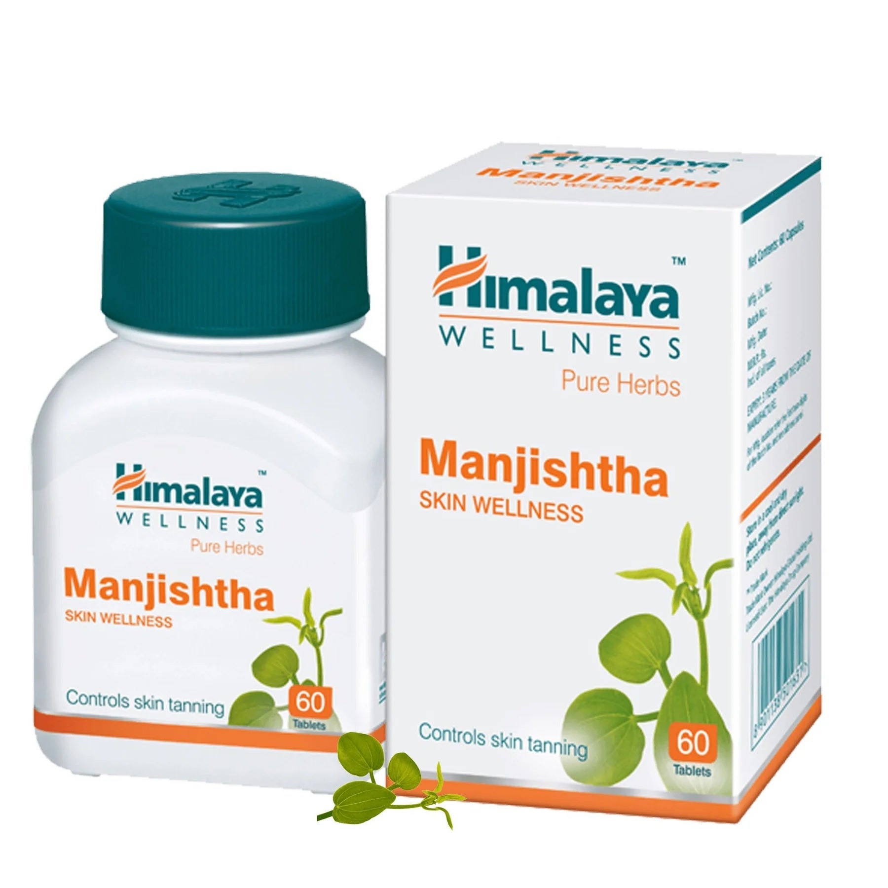 Himalaya Herbals - Manjishtha Skin Wellness - Pack of 1 - 60 tabs