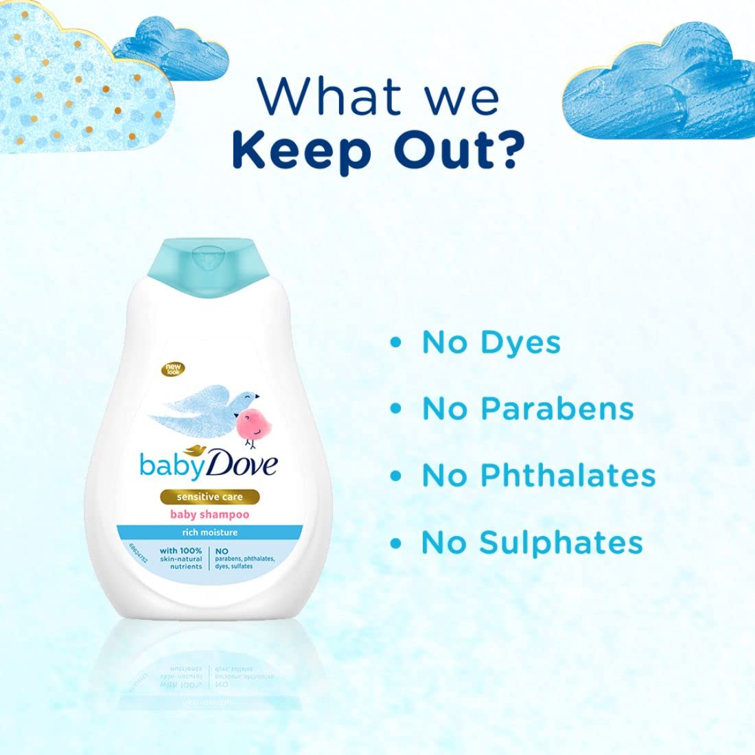 Baby Dove Rich Moisture Shampoo - 400 ml
