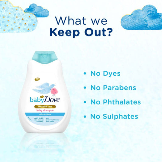 Baby Dove Rich Moisture Shampoo - 400 ml