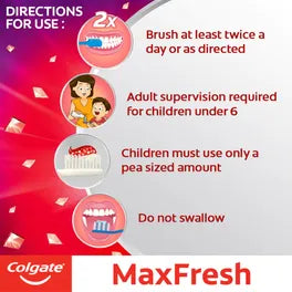 Colgate Max Fresh Red Toothpaste, 38 gm
