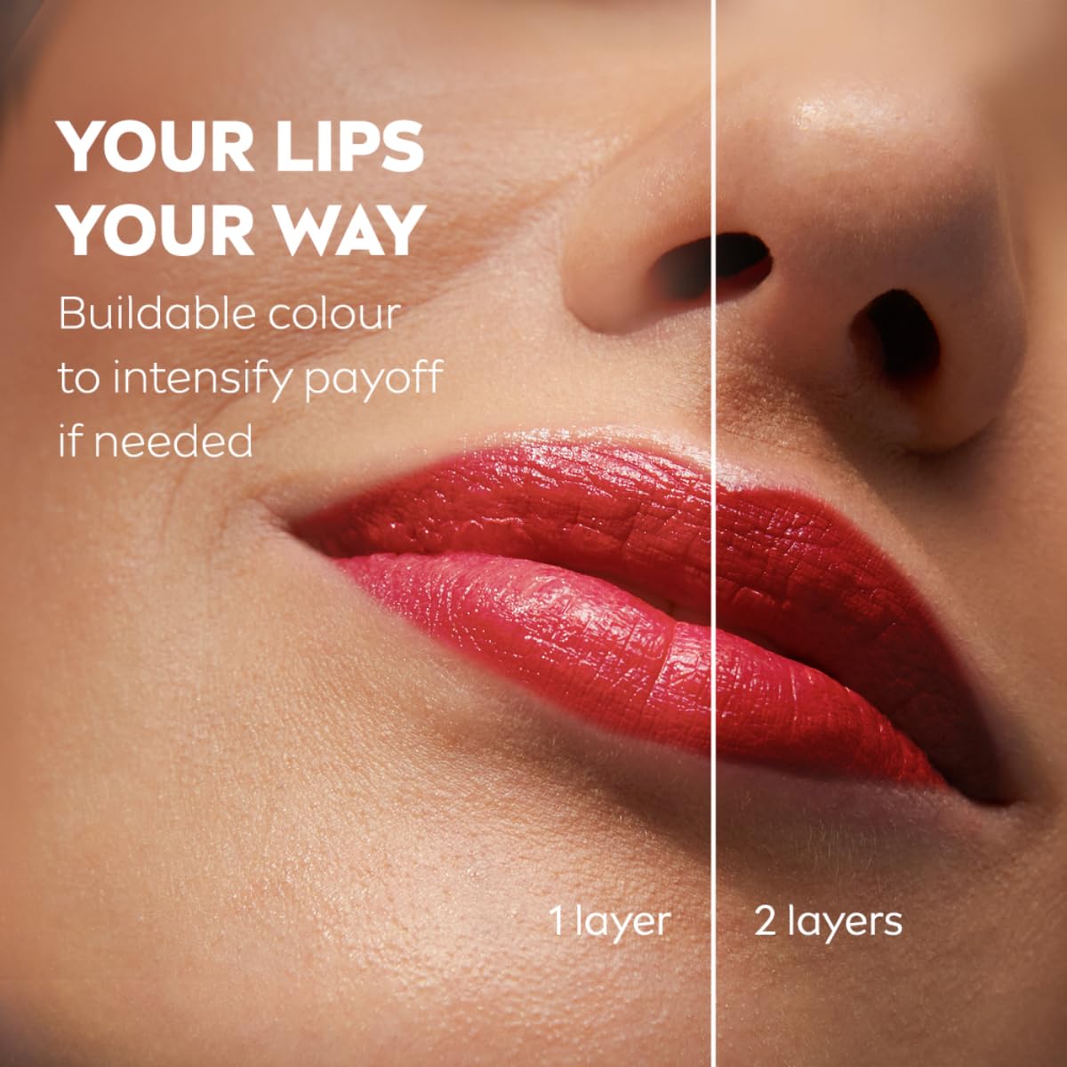 Nivea Lip Caring Beauty Red Lip Balm With SPF 30 - Red - 4.8 gm