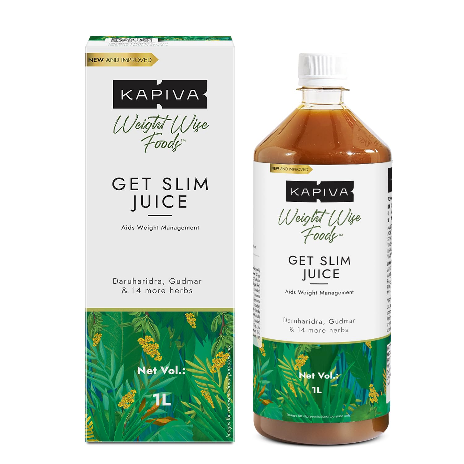 Kapiva Ayurveda Get Slim Juice - 1 L