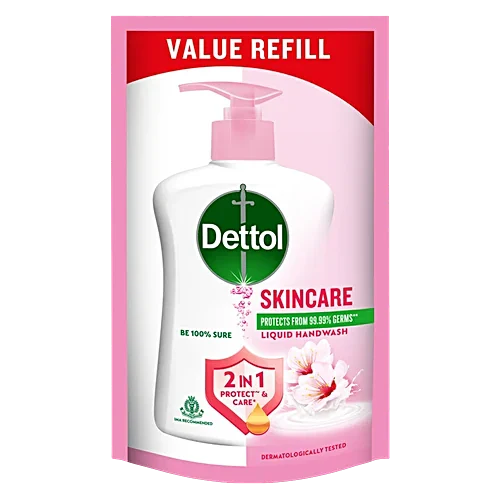 Dettol Skincare Handwash, 175 ml Refill Pack