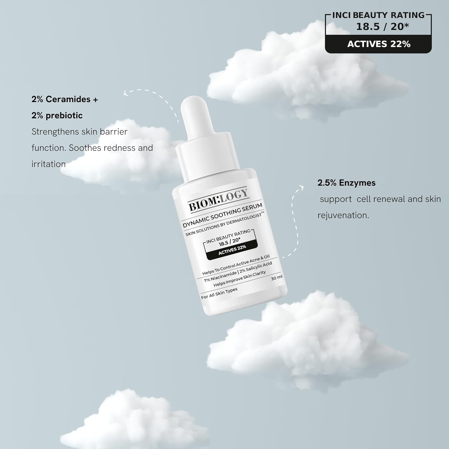 Biomlogy Dynamic Soothing Face Serum - 30 ml