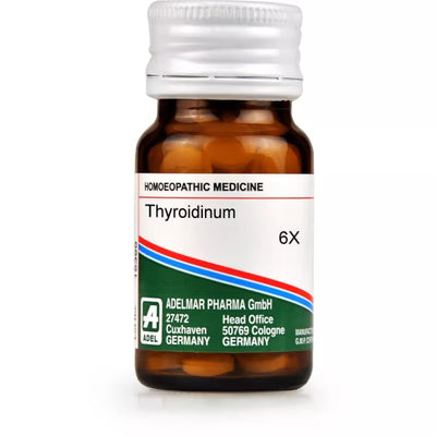 Adel Pekana Germany Homeopathic Thyroidinum Tablets 6X (20g) for maintaining Weight Thyroid problems