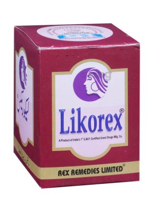 Rex Remedies Likorex Pills - 40 pills - Pack of 1
