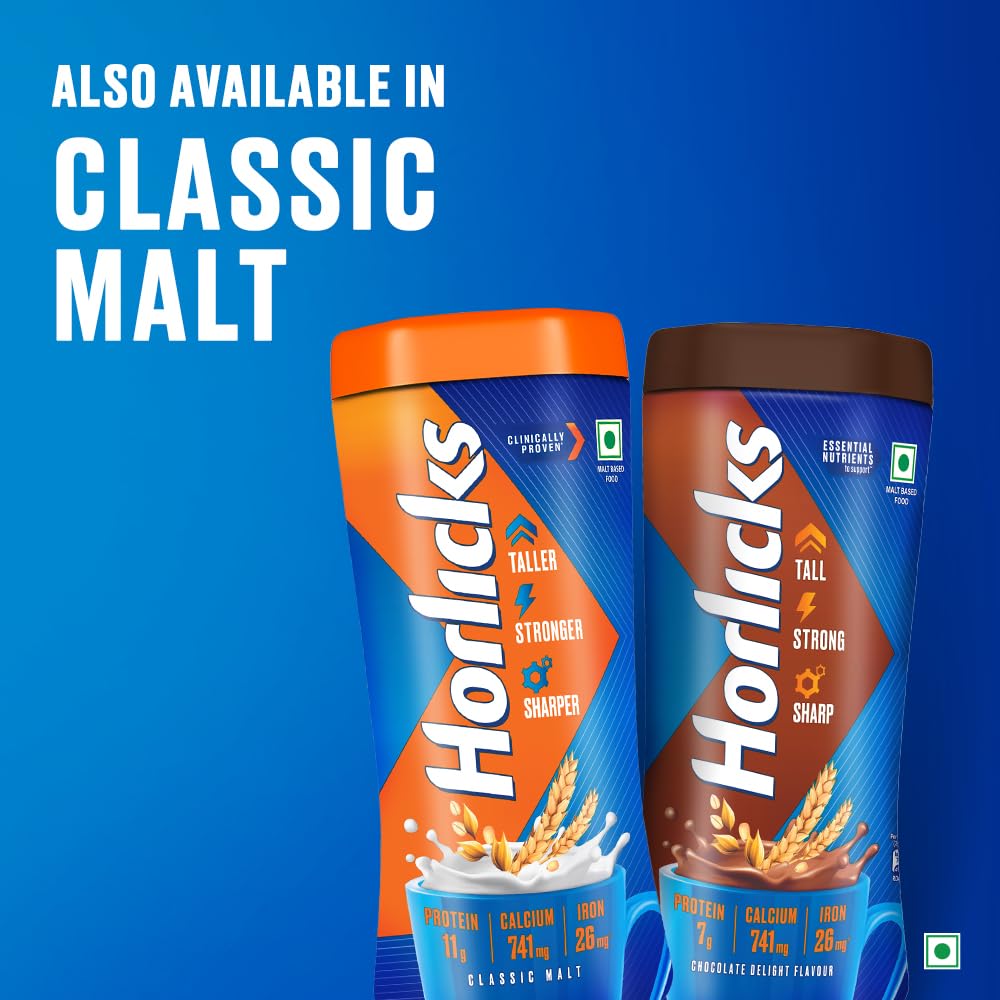 Horlicks Chocolate Nutrition Drink, 1 kg Jar