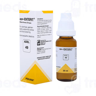 ADEL 49 Homoeopathic Apo-ENTERIT Drop For Indigestion Acidity Gas