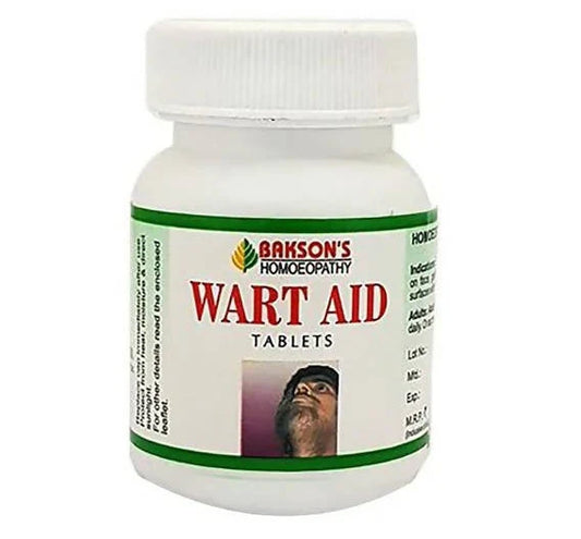 Bakson's Homeopathy Wart Aid Tablets - 75 Tablets