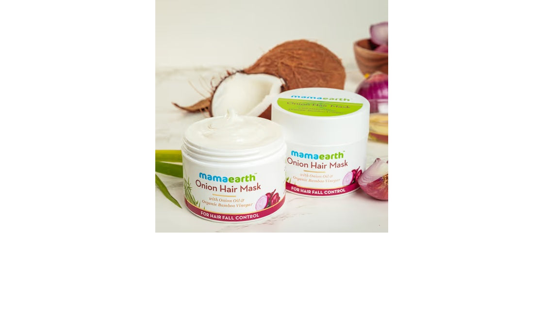Mamaearth Onion Hair Mask For Hairfall Control - 200 ml