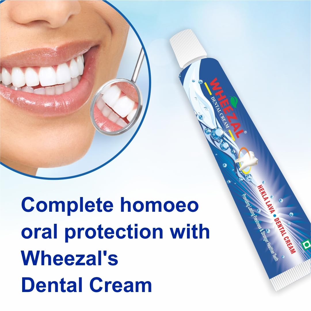 Wheezal Hekla Lava Dental Cream - 100 gm