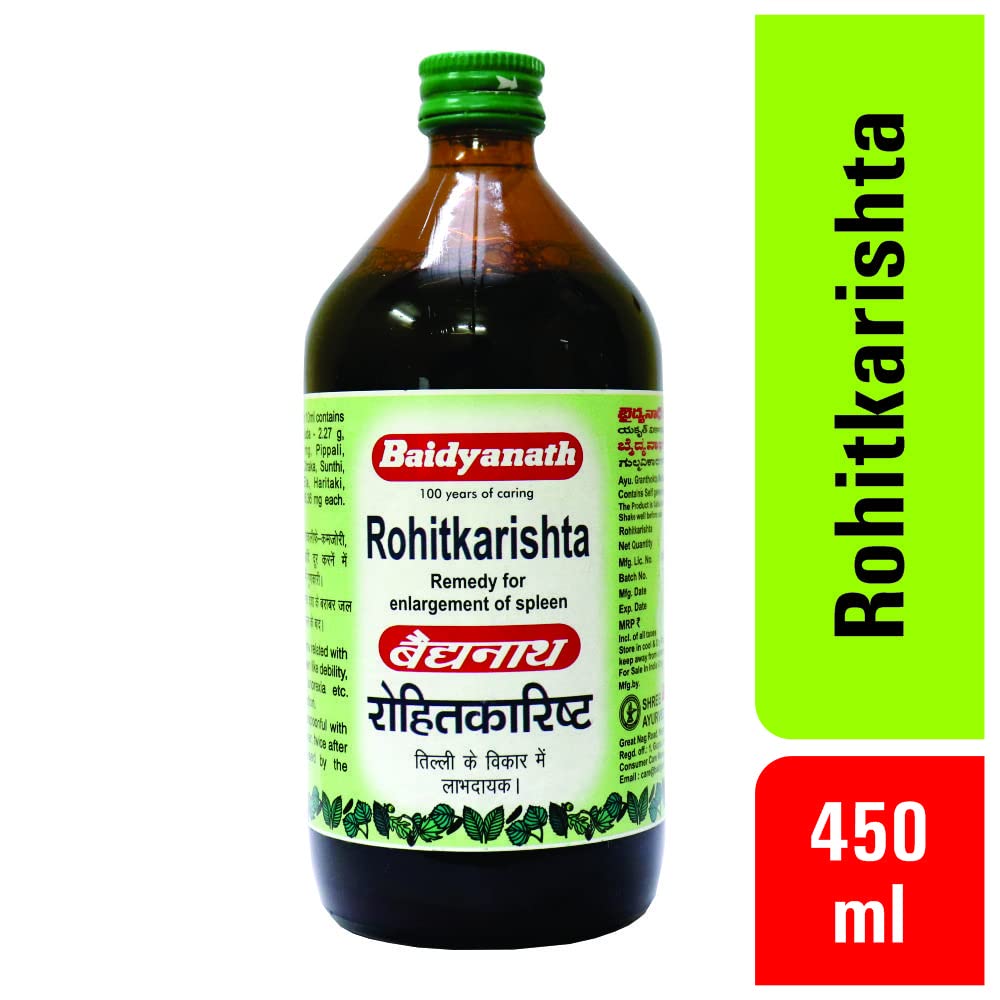 Baidyanath Asli Ayurved Rohitkarishta 450 Ml. - Syrup