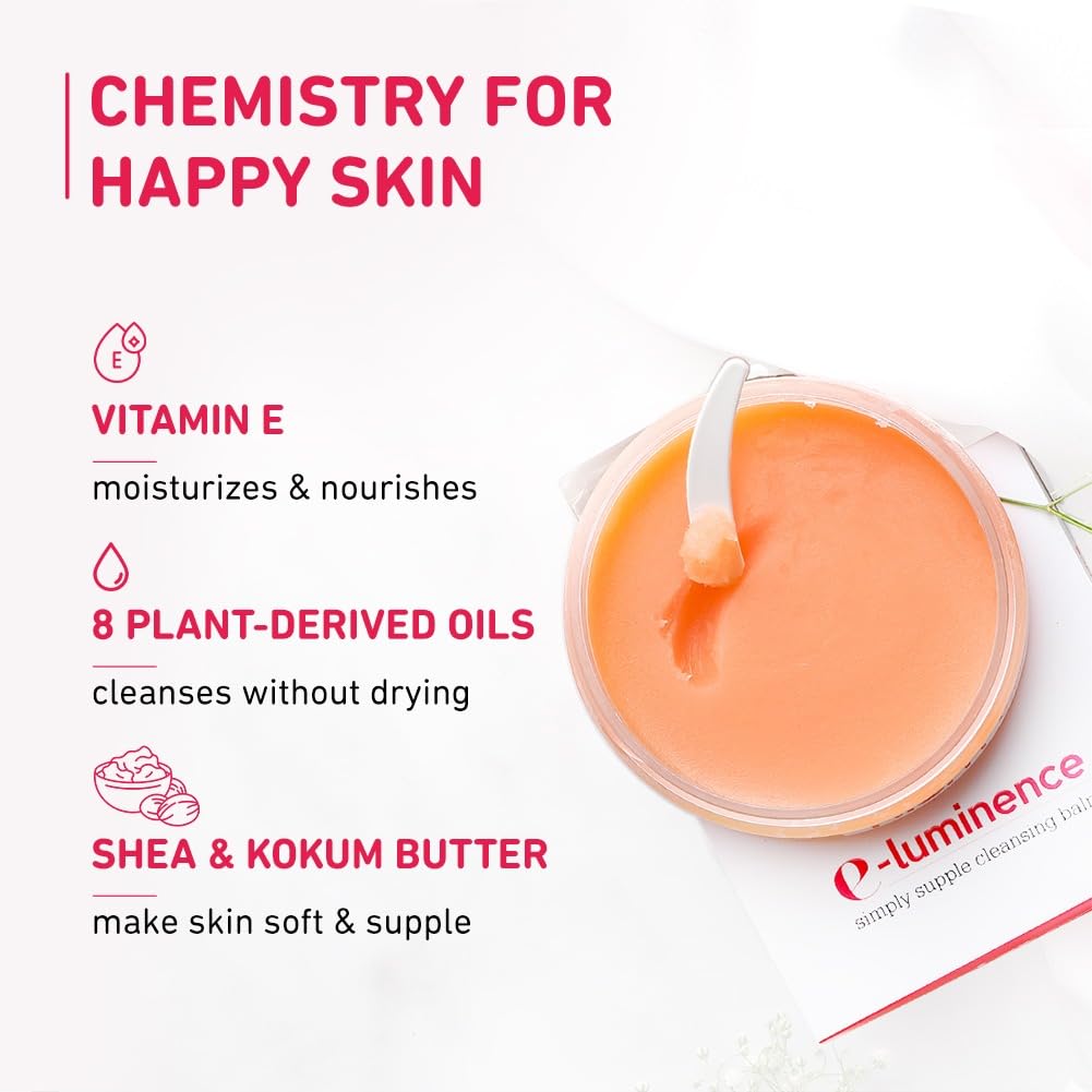 Plum E-Luminence Simply Supple Cleansing Balm - 90 gm