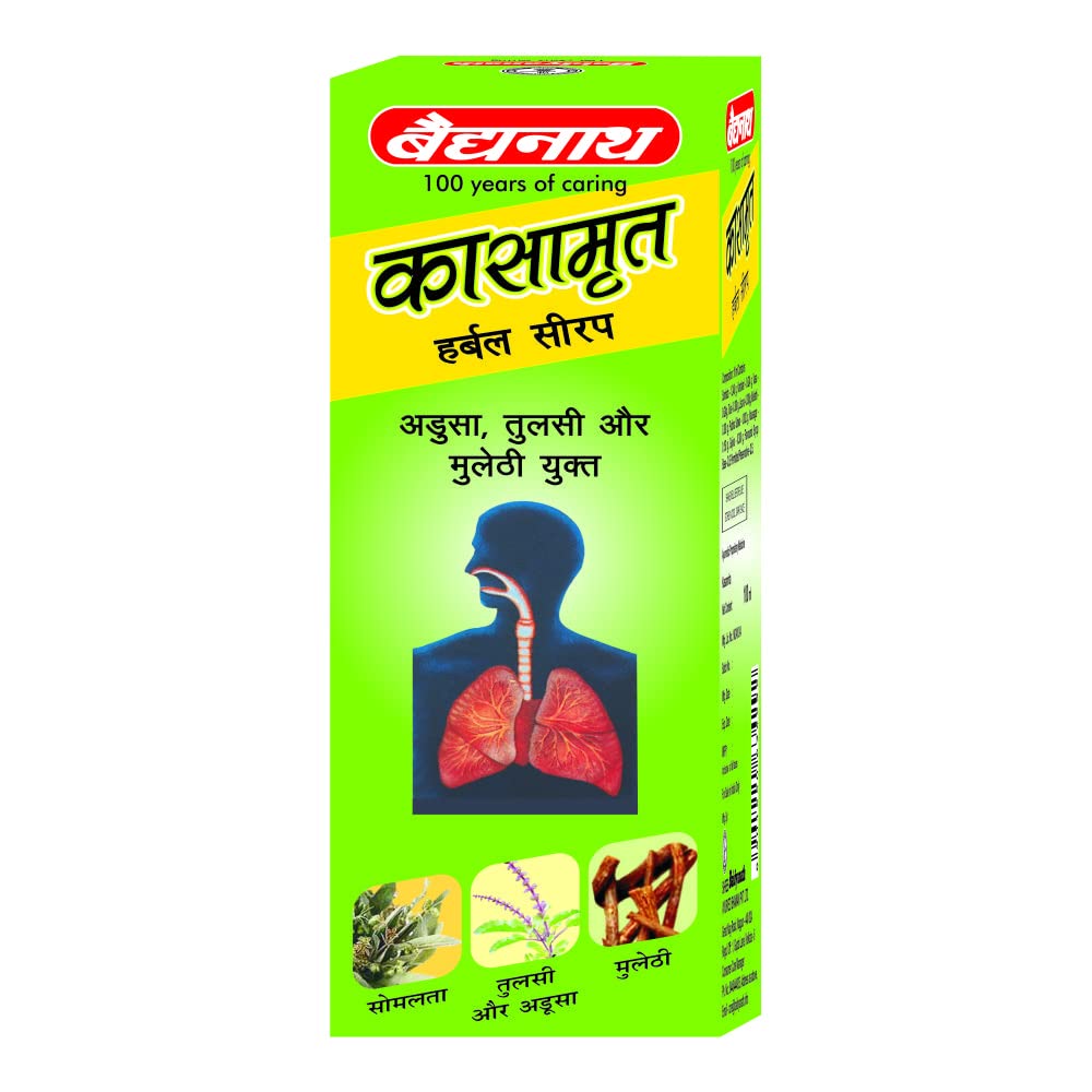 Kasamrit Herbal Syrup 100ml Baidyanath