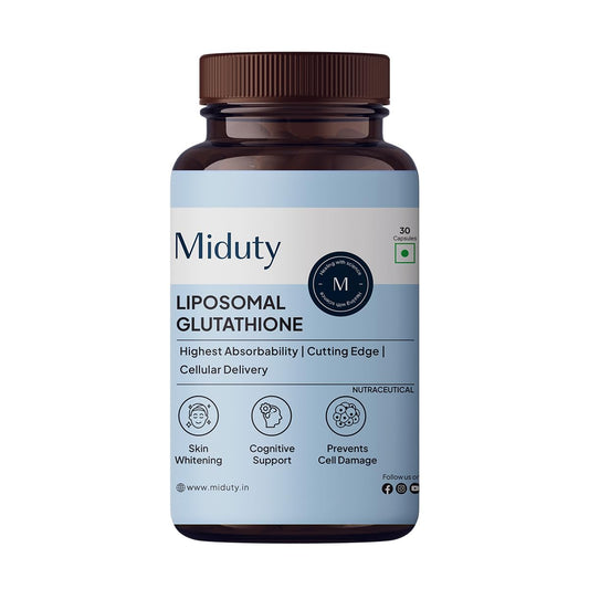 Miduty by Palak Notes Liposomal Glutathione Capsules - 30 caps