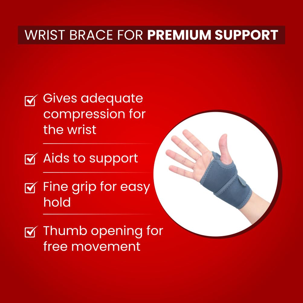 Dr. Ortho Wrist Brace with Thumb - 1 pcs