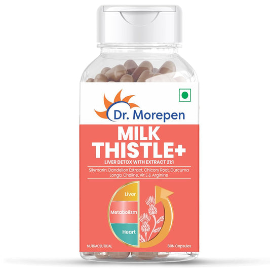 DR. MOREPEN Milk Thistle | Nature's Goodness for Men and Women | (60 Capsules)