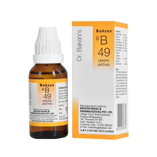 Bakson's Homeopathy B49 Drops - 30 ml