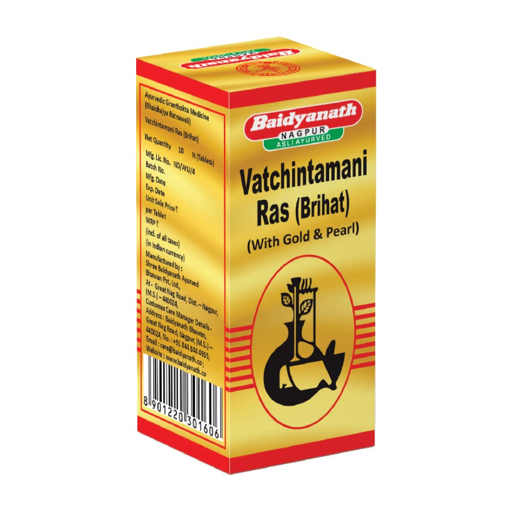 BAIDYANATH VATACHINTAMANI RAS (10TAB)