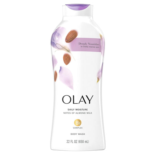 Olay Daily Moisture Body Wash With Almond Milk - 650 ml