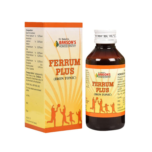 Bakson's Homeopathy Ferrum Plus - 115 ml