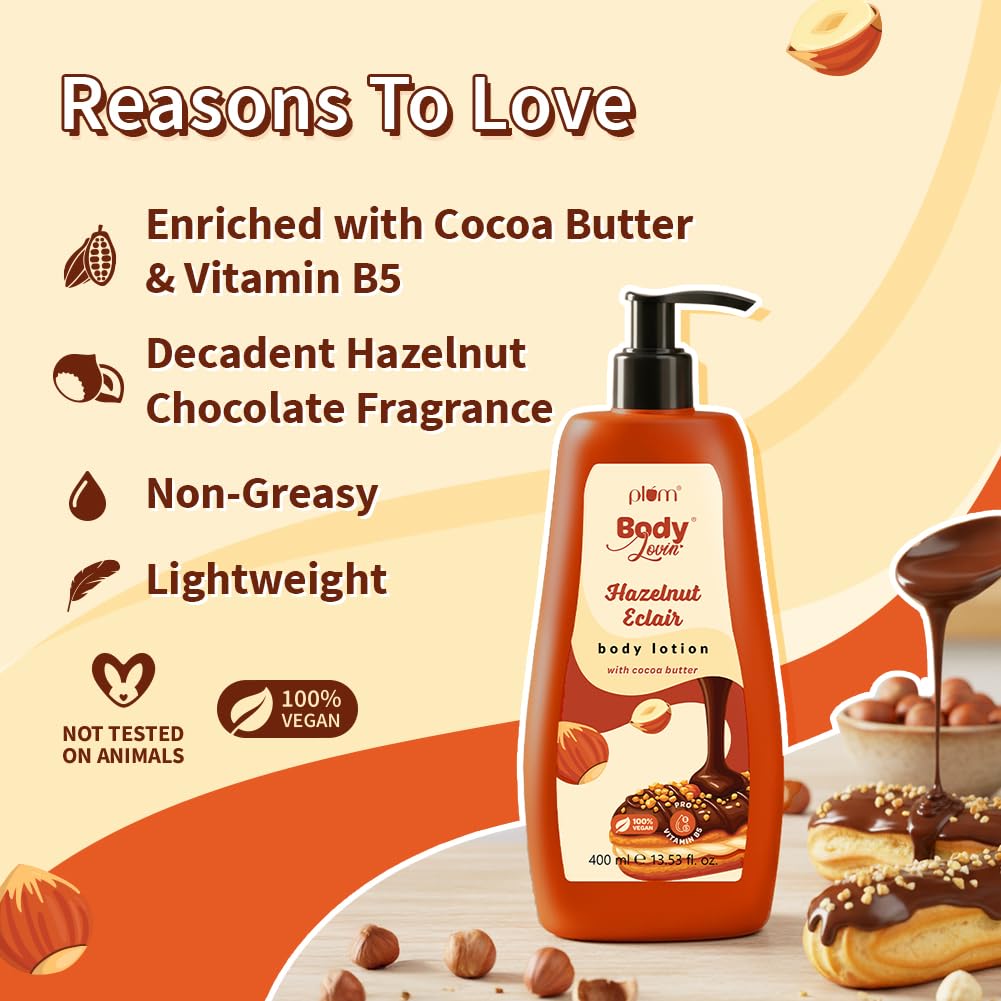 Plum Bodylovin' Hazelnut Eclair Body Lotion - 400 ml
