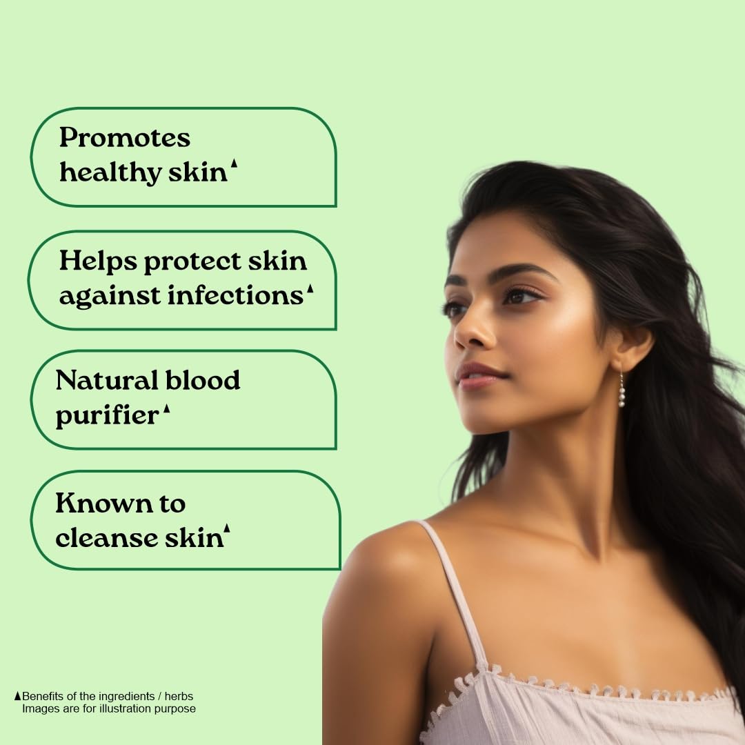 A TATA Product - Organic India Neem Blood Purifier - 60 Veg Capsules