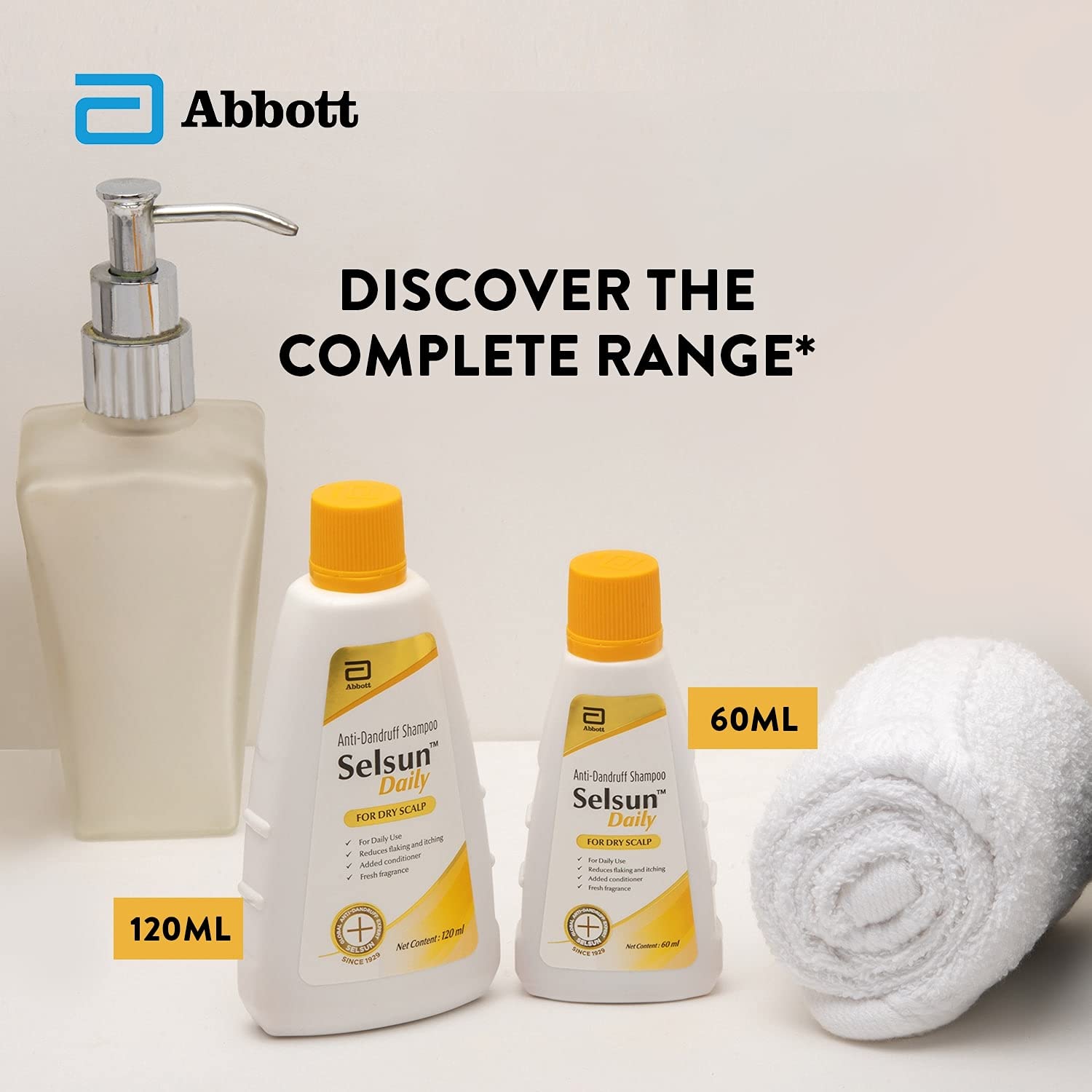 Selsun Daily Shampoo 120ml Abbott