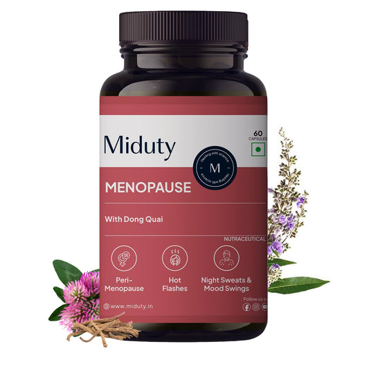 Miduty by Palak Notes Menopause Capsules - 60 caps