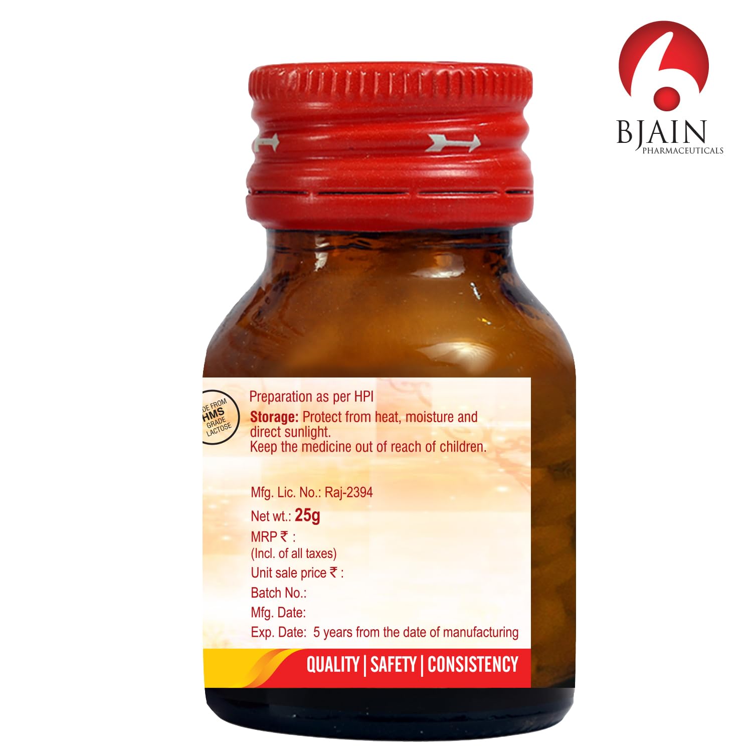 Bjain Homeopathy Natrum Phosphoricum Biochemic Tablet - 3X - 450 gm