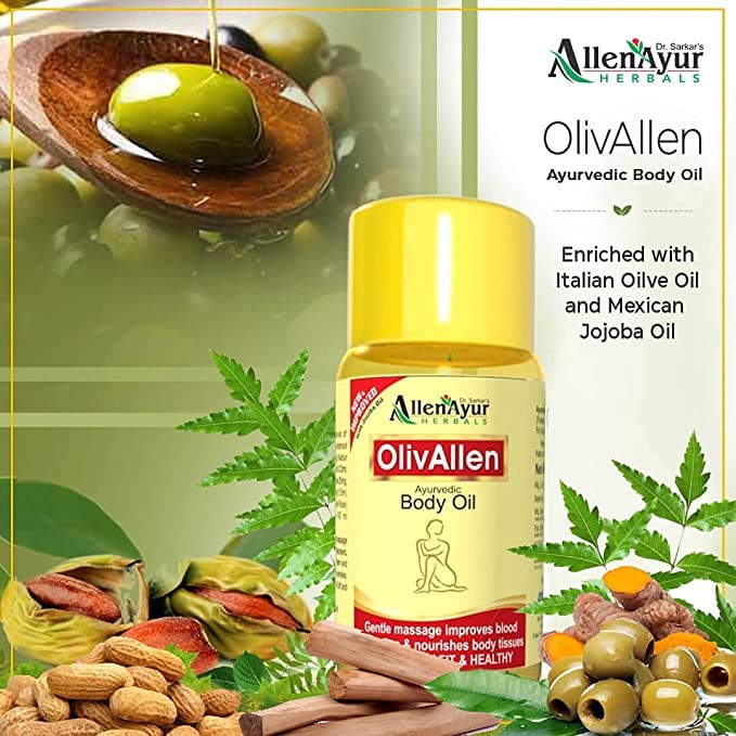 Allen's Homeopathy OlivAllen Massage Oil - 100 ml