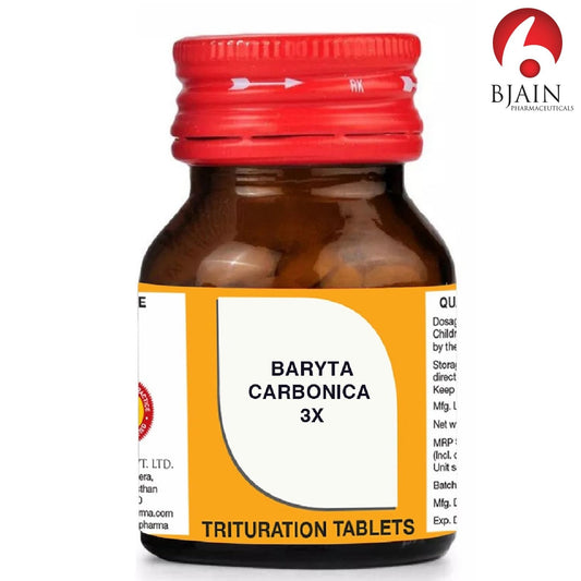 Bjain Homeopathy Baryta Muriatica Trituration Tablets - 3X - 25 Gm