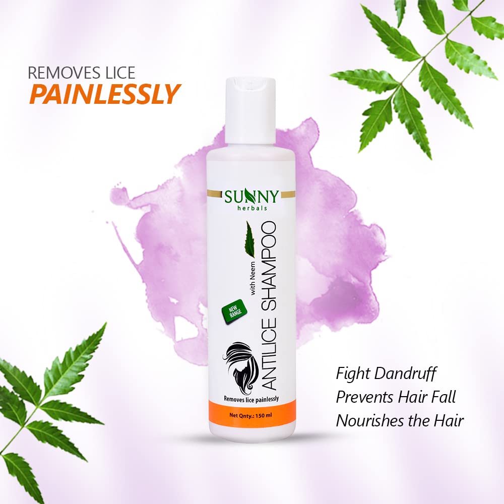 Bakson's Sunny Herbals Anti Lice Shampoo - 150 ml