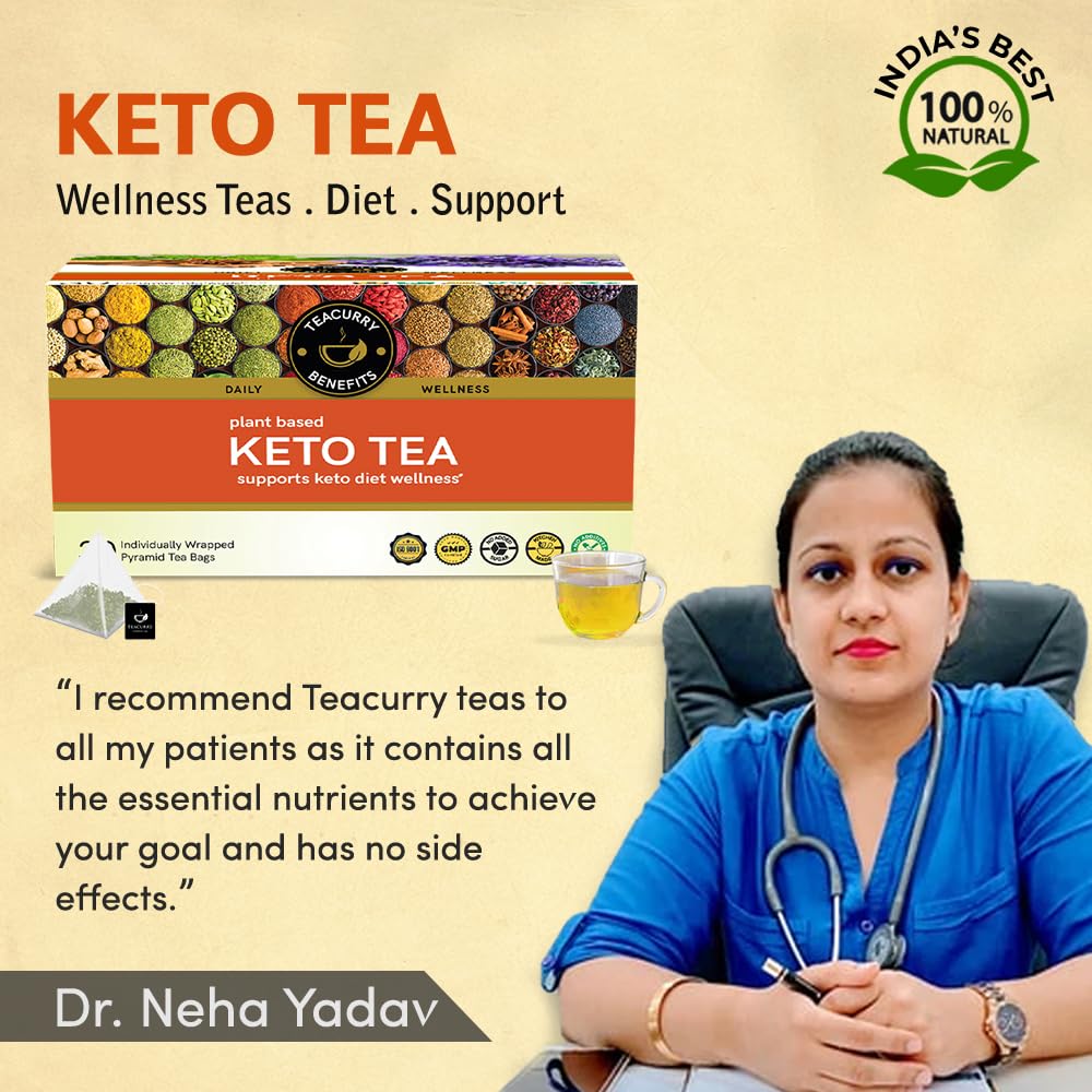 Teacurry Keto Detox Tea - 30 Teabags