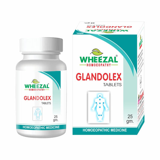 Wheezal Homeopathy Glandolex Tablets - 25 gm